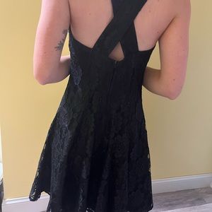 Black cocktail or homecoming dress